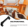 thumbnail image 3 of TABLZONE 1 Set RV Step Board Handrail Black Carbon Steel For Vehicle Use, 3 of 7