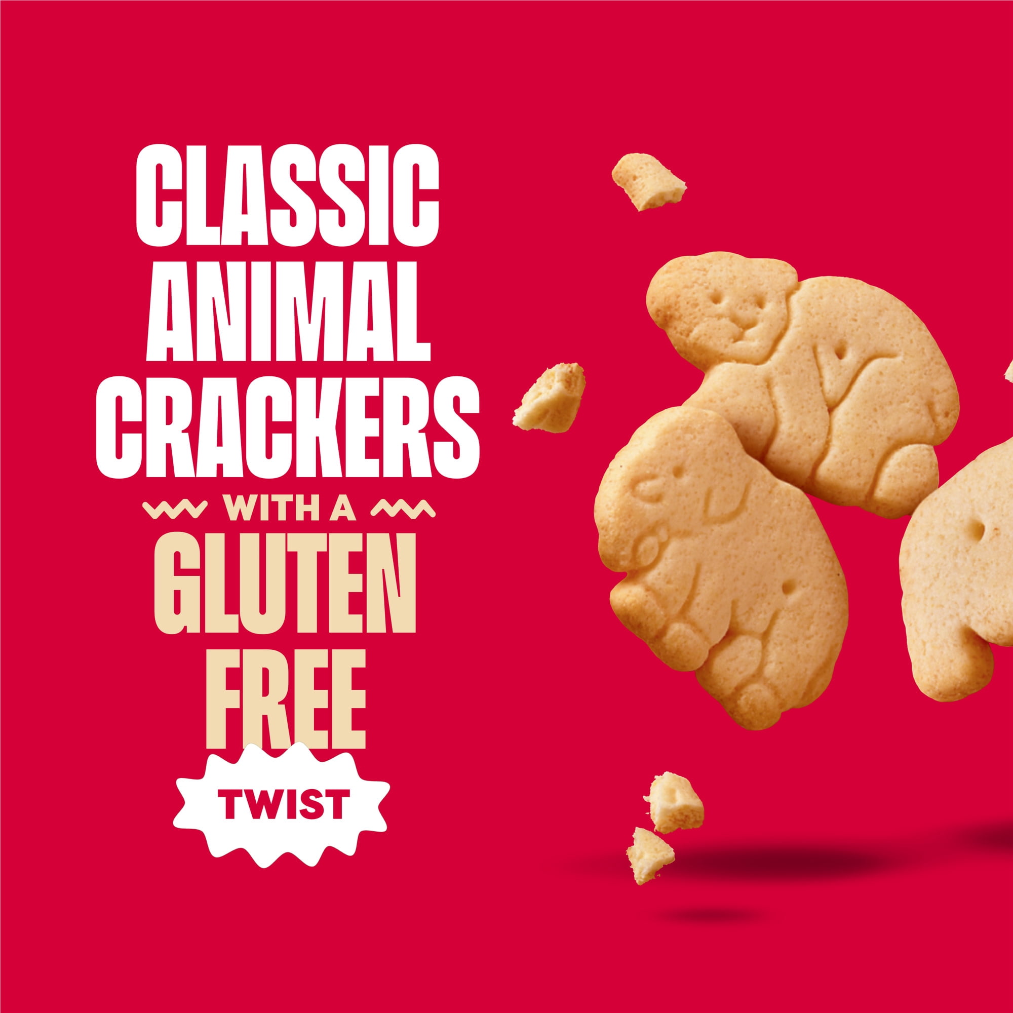 (6 pack) Glutino Gluten Free Animal Crackers, Gluten Free Snacks, 5.5 oz.
