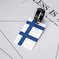 thumbnail image 6 of Flag Of Finland Luggage Identifier Name Tag For Backpacks Suitcases Bags Baggage, 6 of 6