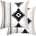 thumbnail image 1 of Fundas de Cojines 45x45cm, Juego de 2 Fundas de Almohada Suaves, Fundas de Almohada Cuadradas con Cremallera, Almohadas Decorativas para Sala de Estar, sofá, Dormitorio, Banco, Silla, 1 of 5