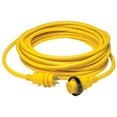 thumbnail image 3 of Marinco 30A 125V 35 Foot Marine Power Cord, Yellow, 3 of 4