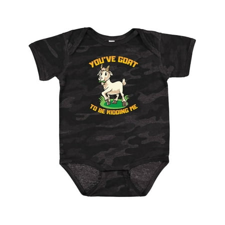 

Inktastic Funny Goat Kid Joke Gift Baby Boy or Baby Girl Bodysuit
