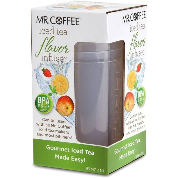 Mr. Coffee Iced Tea Flavor Infuser, Clear