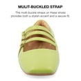thumbnail image 3 of Journee Collection Womens Darlin Tru Comfort Foam Multi Strap Square Toe Flats, 3 of 7