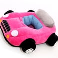 thumbnail image 3 of Coche De Juguete De Peluche Para Bebé Con Colores Brillantes, Relleno Estéreo, Forma Encantadora, Silla De Seguridad Suave Y Liviana, Regalo Práctico Para Bebés, 3 of 5