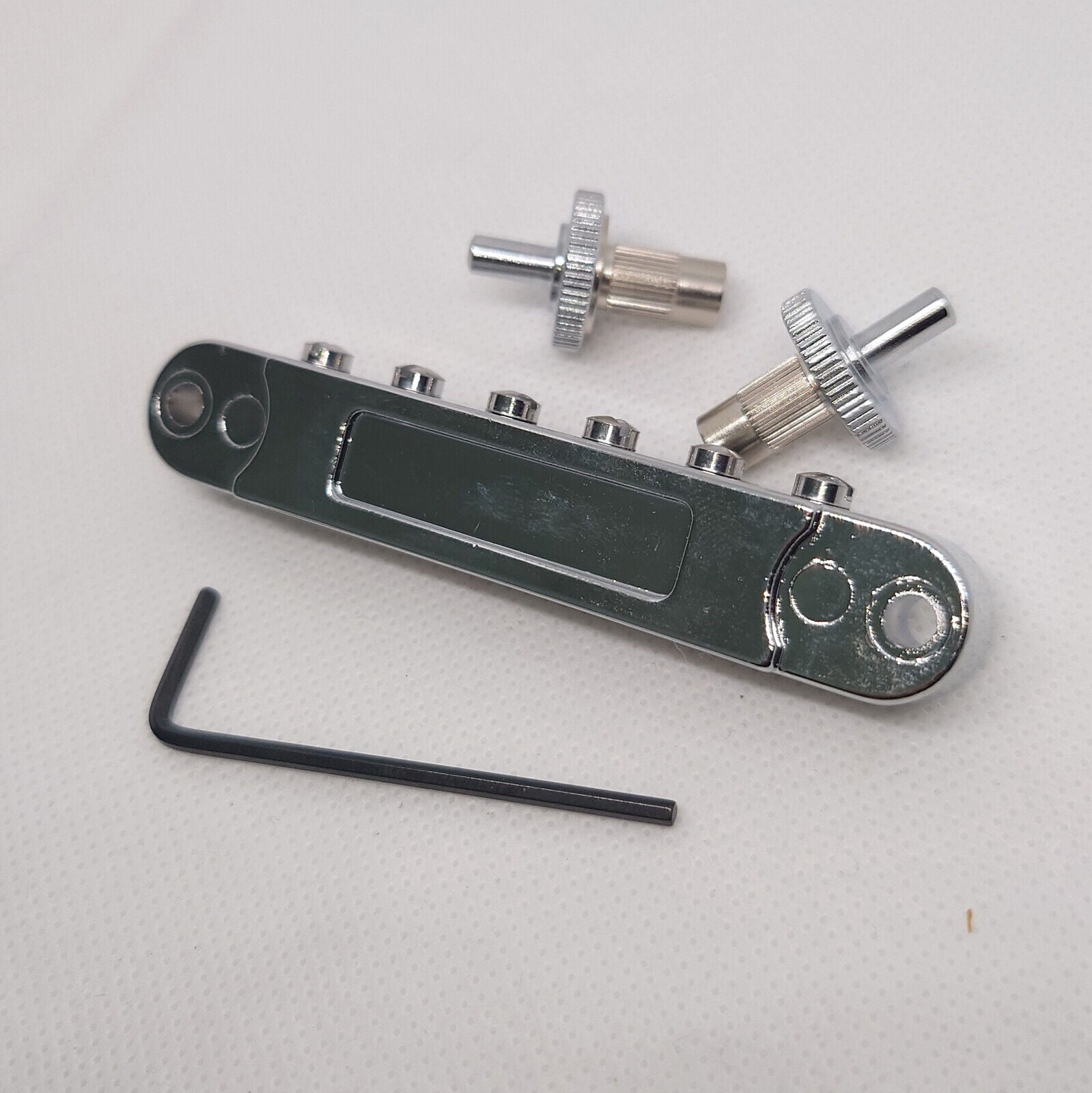 Chrome Tune-O-Matic ABR-1 JB Guitar Bridge for LP, SG, Fly V Electric Guitars Replacement Parts