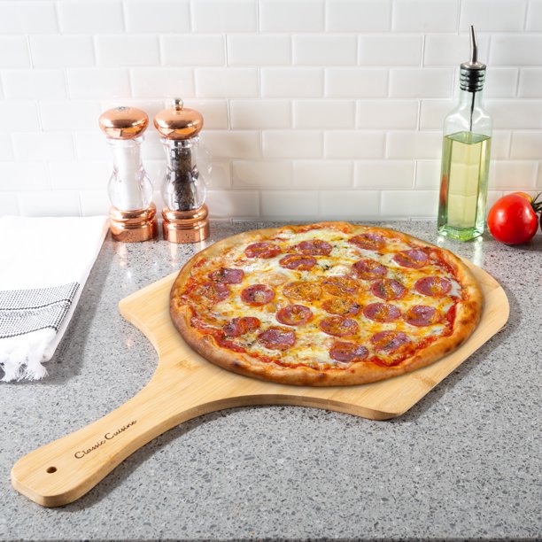 Pizza Peel Bamboo Classic Paddle for Baking and Cooking by Classic