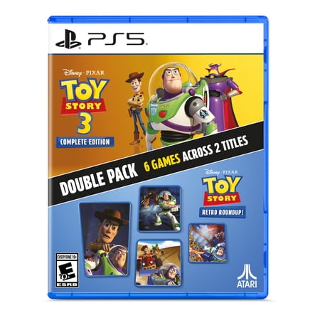Toy Story: Retro Roundup! + Toy Story 3 Complete Edition Double Pack - PlayStation 5 Game