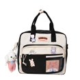 thumbnail image 2 of PENGXIANG Kawaii Shoulder Backpack Korean Japanese Students Totes Schoolbag Hit Color, 2 of 6