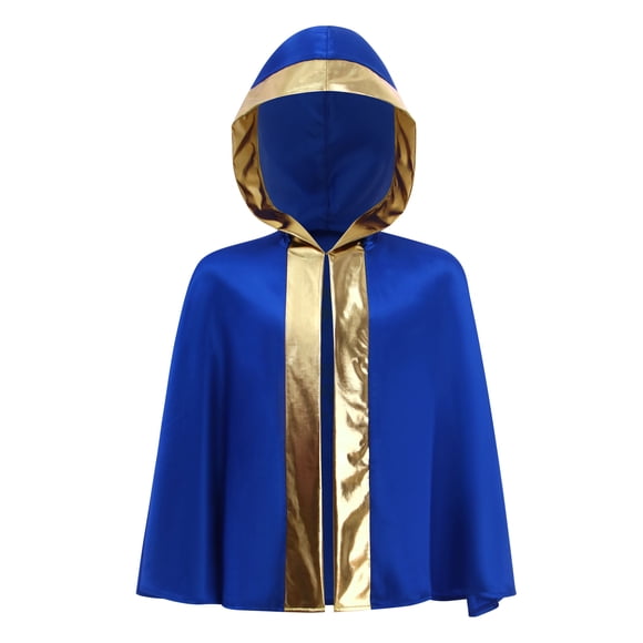 vastwit Boxeur pour Enfants Tenue de Champion du Monde Sportif Kickboxeur Robe de Sport Déguisement Bleu Or 8