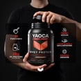 thumbnail image 4 of Suplemento alimenticio YAOCA proteína whey polvo sabor chocolate 1 kg, 4 of 7