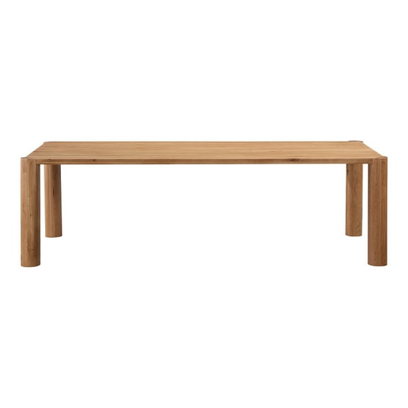 Moe's Home Collection Post Dining Table Wood White