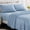 Baby Blue, variant on Microfiber Polar Fleece Sheet Set, Ultra Soft Warm Plush Velvet Bed Sheets, 15 Inch Deep Pocket 4‑Piece Bedding Set for Winter