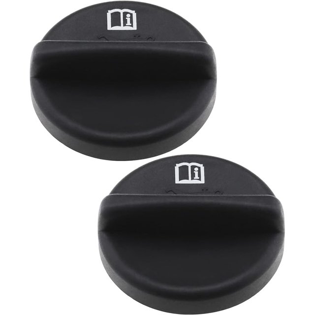 Tapa de llenado de aceite de motor de coche, 2 uds., 55566555, Compatible con Astra J Corsa E Cascada Insignia A Zafifa C, tapa de tanque de aceite de coche