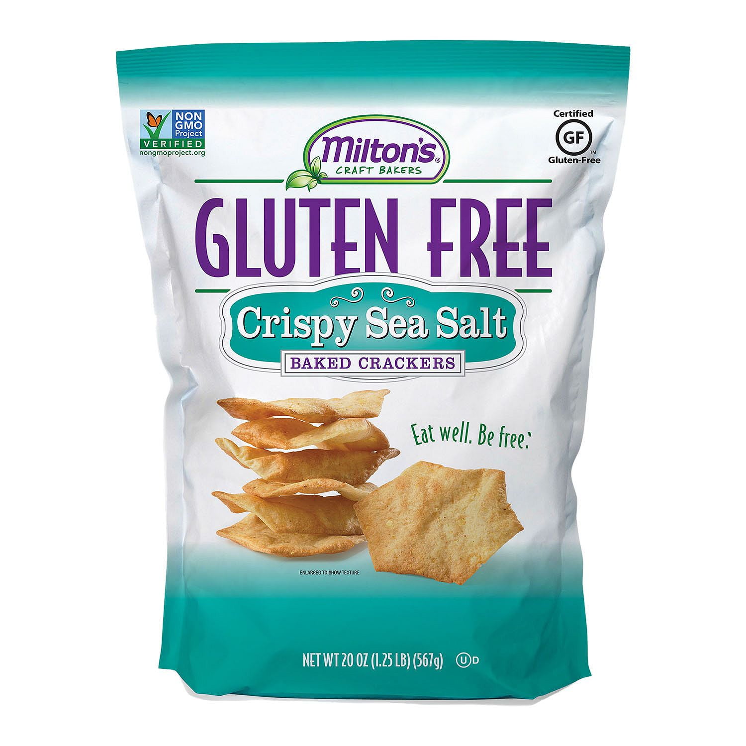 Milton's GlutenFree Crispy Sea Salt Crackers (20 oz.)