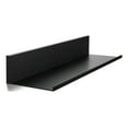 thumbnail image 4 of Hangman No Stud Floating Shelf - 24"- Black - Aluminum - Level and Hardware Included - No Drills or Anchors Needed, 4 of 13