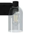 thumbnail image 4 of Hunter - Lochemeade 2-light Natural Black Iron, Small Vanity Light, Dimmable, Modern Style, for Bedrooms, Dining, Living Rooms - 19779, 4 of 7