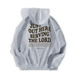 thumbnail image 3 of Hoodies for Women Christian Sweatshirts Oversized Graphic Hoodies for Women Pullover Sweatshirt Fall Sweatshirts Preppy Clothes, 3 of 5