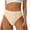 White, variant on CFLVAEK Half Wrapped Hip Underwear Briefs for Women Comfort High Waisted Panty Comfort Cotton Tummy Control Underwear Briefs(Beige XXL)