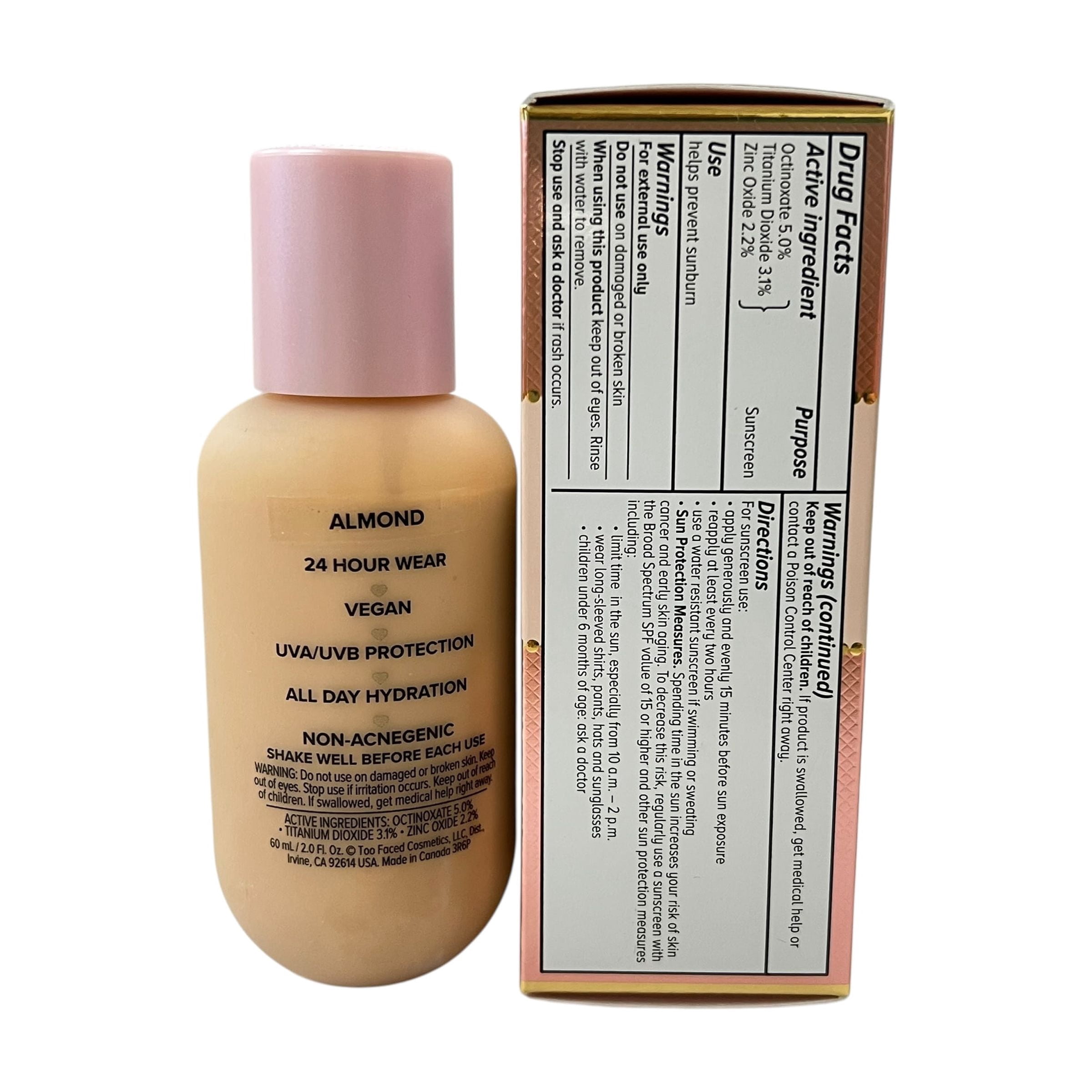Too Faced Born This Way Healthy Glow SPF 30 Almond Moisturizer