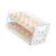 thumbnail image 4 of Caja De Almacenamiento De Huevos, Cajón Transparente De Doble Capa Para Huevos Para Refrigerador, 4 of 8