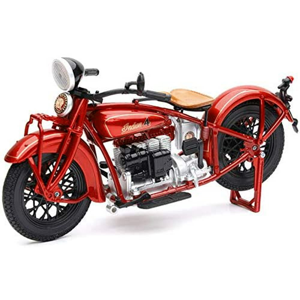 Indian 4 Motorcycle 1/12 Scale Diecast and Plastic Model