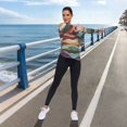 thumbnail image 6 of FORMRS Womens Long Sleeve Shirts UPF 50+ Sun Protection Quick Dry Fishing Hiking Tops, Size S-2XL, Artistic Desert Pattern, 6 of 8