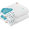 thumbnail image 2 of SKYSONIC Sun Cloud Rainbow Doodle Patterned Hand Towels 2 PCS, Cotton Bath Towel for Drying Face Hands Body ,Absorbent Lightweight Towels for Bathroom Ktichen Travel Gym, 16"x28", 2 of 7