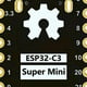 thumbnail image 5 of Likrtyny Placa desarrollo ESP32-C3 Fuente alimentación 3 3-6 V ESP32 SuperMini baja potencia (negro), 5 of 8