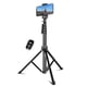 thumbnail image 1 of UBeesize 62 Phone Tripod & Selfie Stick, Camera Tripod Stand with Wireless Remote and Phone Holder,Compatible with iPhone Android Phone, Perfect for Selfies/Video Recording/Live Streaming Black, 1 of 5