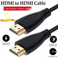 thumbnail image 1 of Cable HDMI de alta velocidad, compatible con HDMI 2,0, 1080P, 3D, Cables de Audio y vídeo para TV, portátil, PS3, proyector, ordenador Xbox 360, 1 of 5