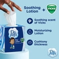 thumbnail image 5 of Puffs Plus Lotion Facial Tissue with the Scent of Vicks, 6 Cube Boxes, 48 Tissues Per Box, 5 of 12