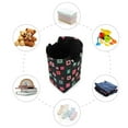 thumbnail image 7 of Yayeee Freestanding Laundry Hamper with Handle Collapsible Large Storage Basket for Clothes, Red Block Pattern, 7 of 7