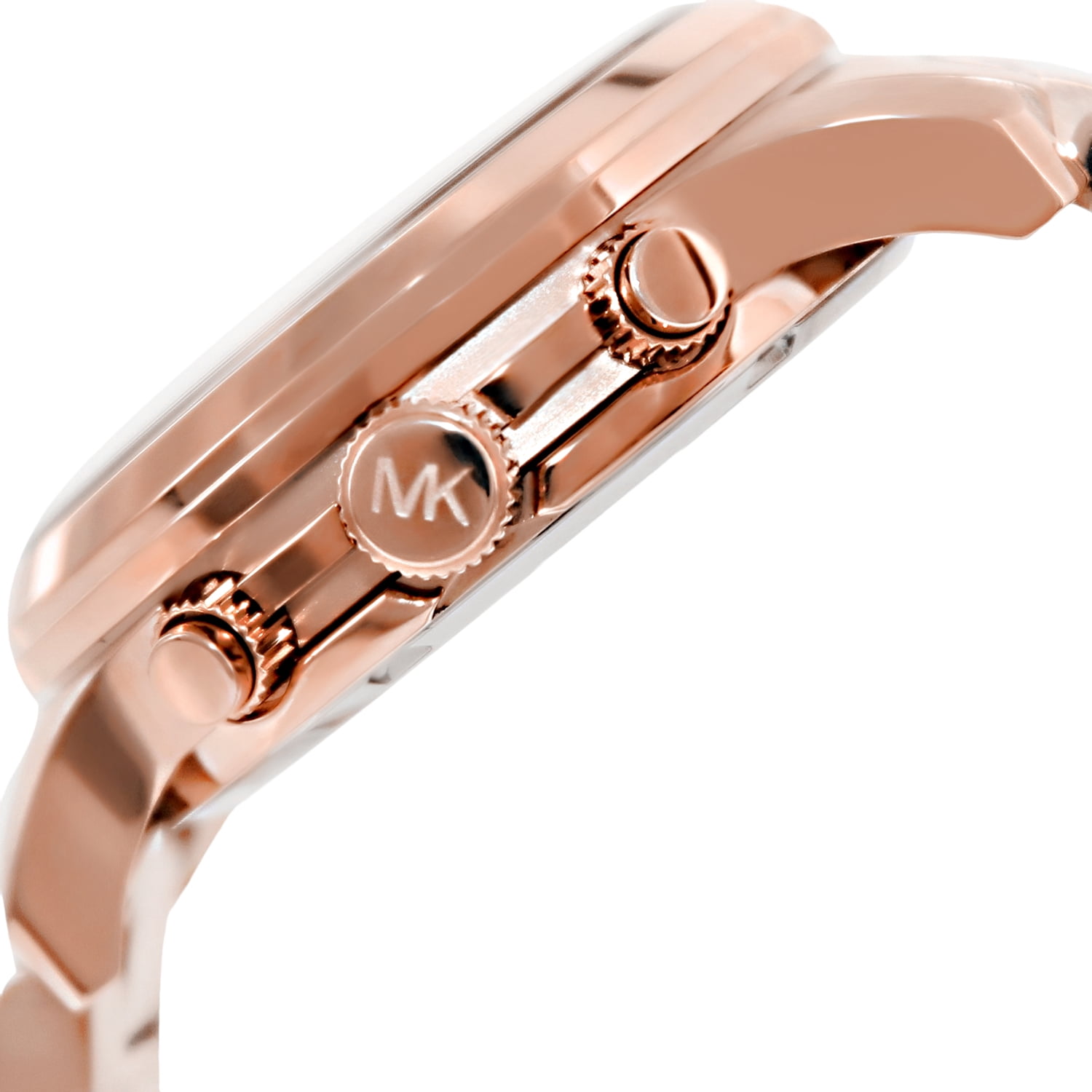 Michael Kors Chronograph Runway Rose Gold Watch MK5128 Extra Links & Working Mk5128 Michael Kors MICHEAL KORS Runway Watch Rose Gold Mid  main image 2