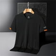 thumbnail image 3 of Sngxgn Men's Short Sleeve T-Shirt Workout T-Shirts(Black,XL), 3 of 4