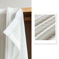 thumbnail image 6 of White Curtains for Kitchen, Privacy Cabinet Curtain Voile Dust-Proof Window Shades Doorway Sheer Curtain for Closet Storage Room, 6 of 8