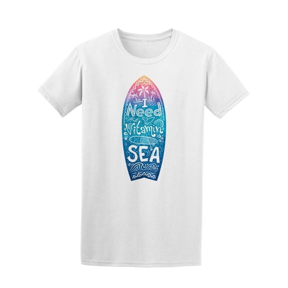 Colorful I Need Vitamin Sea Tee Men's -Image by Shutterstock