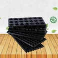thumbnail image 2 of Flmtop 5 Pcs Plateau de Plantes Réutilisable Forte Absorption d'Eau Pots de Pépinière en Plastique pour Jardin, 2 of 9