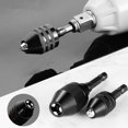 thumbnail image 2 of 1PC 0.3-8.0 6.35mm HexDrill Chuck Keyless Screwdriver Impact Driver Adaptor Electric Micro Motor Clamp Chuck Fixture Hex Shank Gong Bohan LED, 2 of 2