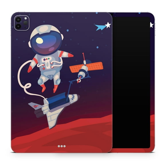 DesignSkinz Floating Cartoon Astranaut Full-Body Skin Decal Wrap Cover for iPad (A1219/A1337)