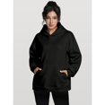 thumbnail image 3 of Women's Oversized Fleece Hoodie Comfy Loose Fit Pullover Sweatshirt Fall Winter Clothes, 3 of 6