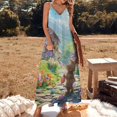 thumbnail image 2 of Easter Bunnies Rabbits Design Sleeveless Dress Woman Fashion Long Dresses Women's Summer Suit Dress 2025, 2 of 7