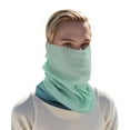 thumbnail image 6 of Unique Bargains 1 Pc Cooling Face Scarf Mask Face Mask for Outdoor Cycling White Green Blue, 6 of 6