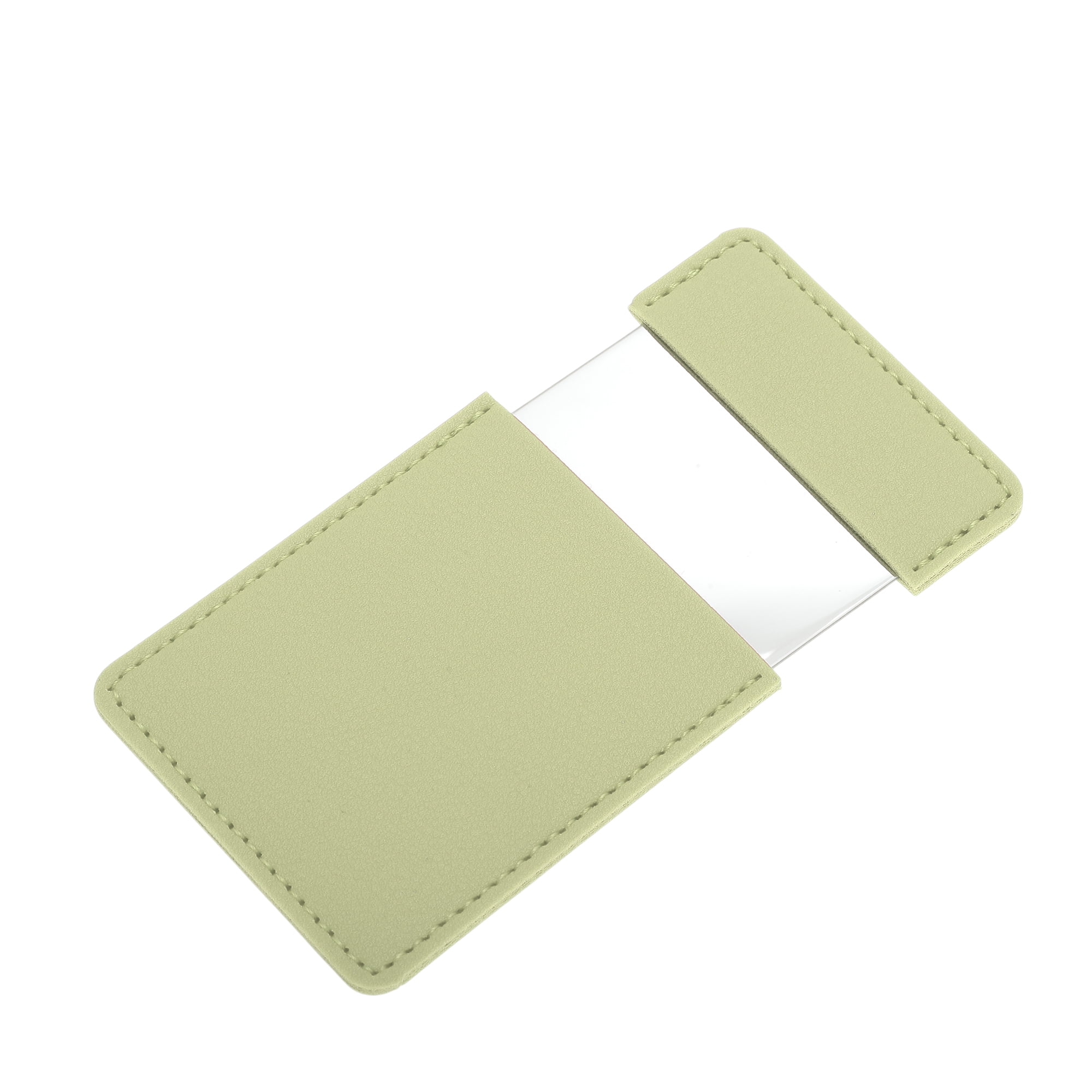 Unique Bargains 1 Pc Rectangular Makeup Mirror Green
