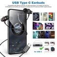 thumbnail image 2 of Auriculares USB C COOYA con cable para iPhone 16 Pro 16e 15, 2 of 7