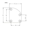 thumbnail image 7 of LeeQinersw Chrome Electric Guitar Neckplate Metal Neck Plate with Screws for Strat Tele, 7 of 7