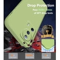 thumbnail image 4 of Compatible with Xiaomi 13 Lite Case Shockproof, Liquid Silicone Ultra Slim Protective Xiaomi 13 Lite Phone Case Soft Anti-Scratch Cover with Full Body Protection Cases (Green), 4 of 14
