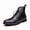 Black, variant on Men's Lace-Up Ankle Boots Vintage Brogue Dress Boots Fashion Casual Hiking Boot with Non-Slip Rubber Sole