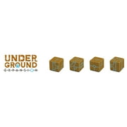 Railroad Ink: Underground Expansion Pack - Standalone Game or Expansion For Railroad Ink/Railroad Ink Challenge Core Games, Ages 8+, 1+ Players, 15-30 Min
