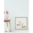 thumbnail image 4 of Marmont Hill Inc. 'You're So Deer to Me' Framed Painting Print 18 x 18, 4 of 5